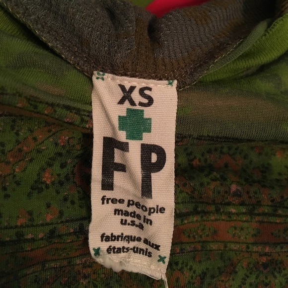 FREE PEOPLE vintage long tee! - Picture 3 of 3